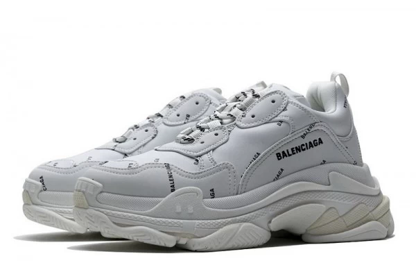 Balenciaga Triple S White Black - 536737W2FA19010 | best replica ret sneaker sites