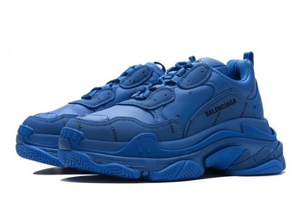 Balenciaga Triple S Letter Blue - 536737W06E20848 | buy reps ret sneakers website