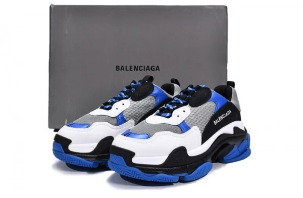 Balenciaga Triple S Grey White Black Blue - 536737W2CA14124 | good reps ret for shoes