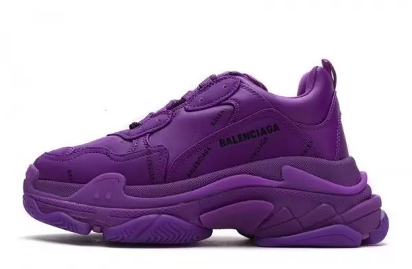 Balenciaga Triple S Letter Plum Red - 536737W2FA19016 | buy reps ret sneakers website