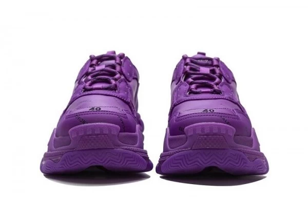 Balenciaga Triple S Letter Plum Red - 536737W2FA19016 | buy reps ret sneakers website