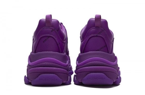 Balenciaga Triple S Letter Plum Red - 536737W2FA19016 | buy reps ret sneakers website
