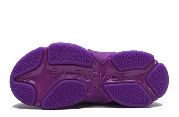 Balenciaga Triple S Letter Plum Red - 536737W2FA19016 | buy reps ret sneakers website