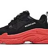 Balenciaga Triple S Black Dark Red - 536737W2FZ11060 | best replica sneaker ret sites