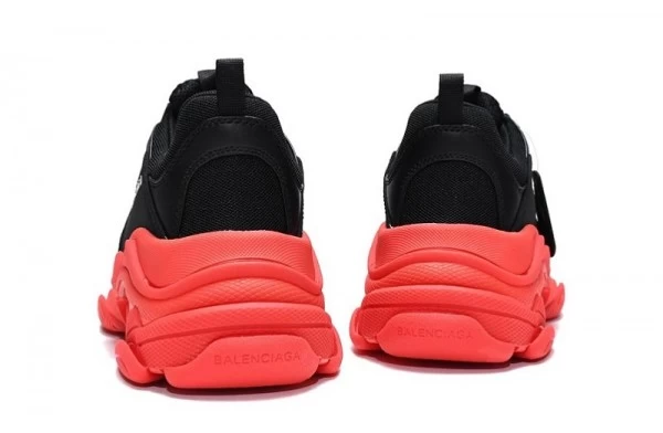 Balenciaga Triple S Black Dark Red - 536737W2FZ11060 | best replica sneaker ret sites