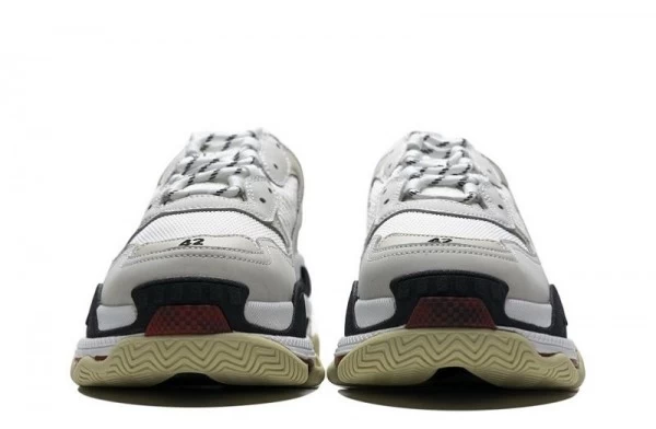 Balenciaga Triple S White Dark Grey Red - 541624W06E21790 | sneaker rep ret websites