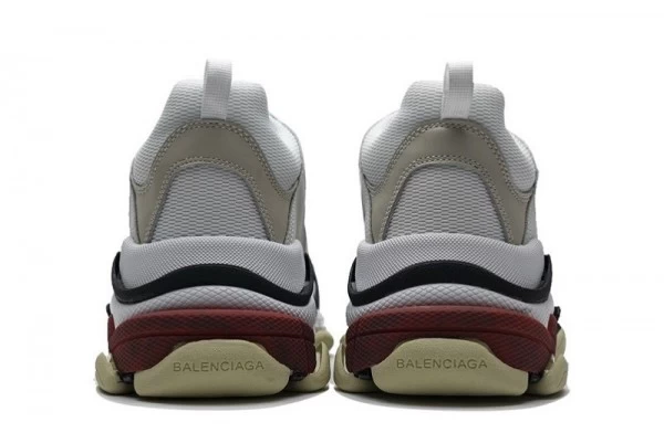 Balenciaga Triple S White Dark Grey Red - 541624W06E21790 | sneaker rep ret websites