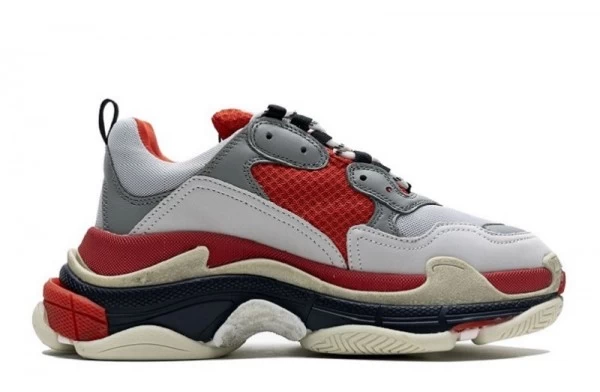 Balenciaga Triple S Red White Dark Grey - 541624W06E21863 | sneaker rep ret websites