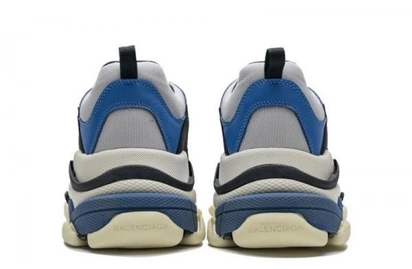 Balenciaga Triple S Black Grey Blue - 541624W06E27080 | sneaker rep ret websites