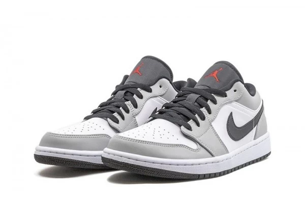 Air Jordan 1 Low Light Smoke Grey Sneakers Reps - 553558-030 | good reps for shoes