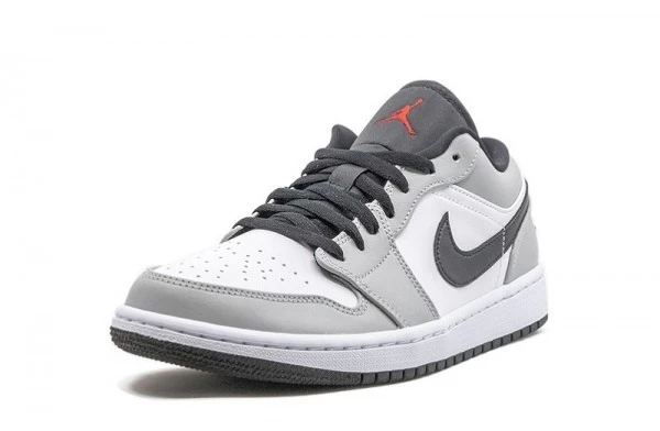 Air Jordan 1 Low Light Smoke Grey Sneakers Reps - 553558-030 | good reps for shoes