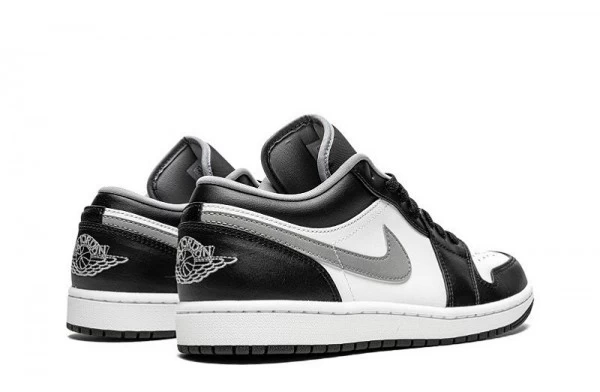 Air Jordan 1 Low Black Medium Grey Sneakers Reps - 553558-040 | good reps for shoes