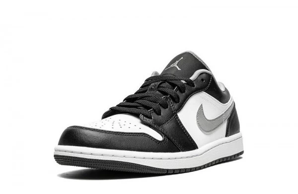 Air Jordan 1 Low Black Medium Grey Sneakers Reps - 553558-040 | good reps for shoes