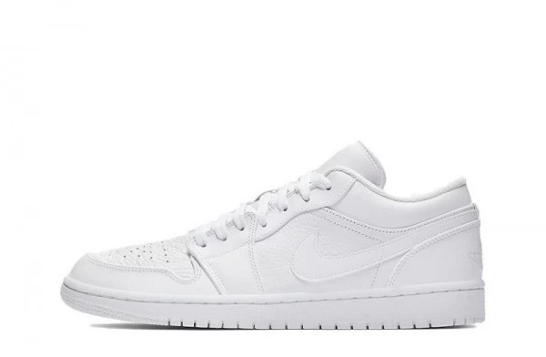 Air Jordan 1 Low Triple White Sneakers Reps - 553558-111 | buy reps sneakers website