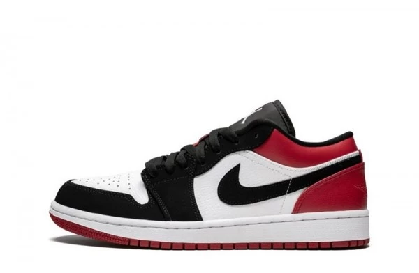 Air Jordan 1 Low Black Toe Sneakers Reps - 553558-116 | buy reps ret sneakers website