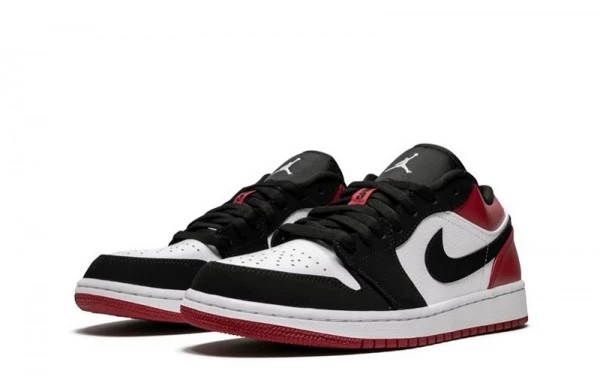 Air Jordan 1 Low Black Toe Sneakers Reps - 553558-116 | buy reps ret sneakers website