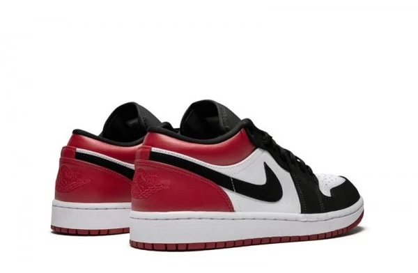 Air Jordan 1 Low Black Toe Sneakers Reps - 553558-116 | buy reps ret sneakers website