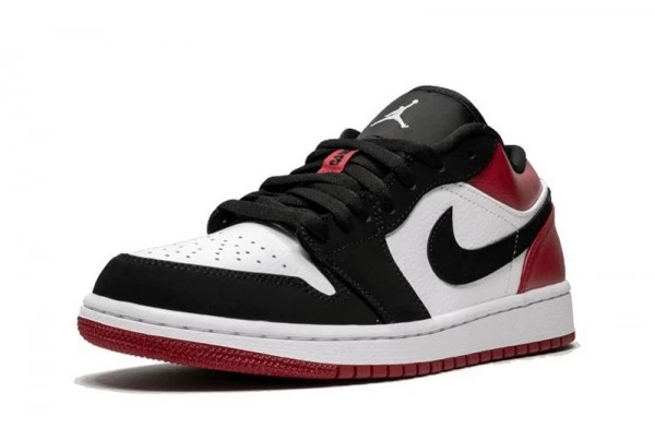 Air Jordan 1 Low Black Toe Sneakers Reps - 553558-116 | buy reps ret sneakers website