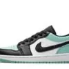 Air Jordan 1 Low Emerald Toe Sneakers Reps - 553558-117 | best replica sneaker ret sites