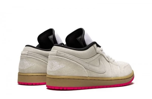 Air Jordan 1 Low White Gym Yellow Sneakers Reps - 553558-119 | buy reps ret sneakers website