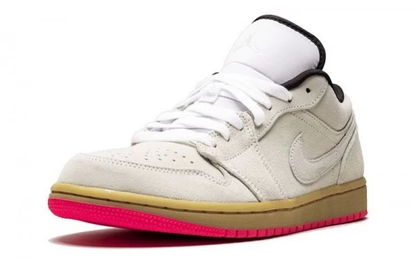 Air Jordan 1 Low White Gym Yellow Sneakers Reps - 553558-119 | buy reps ret sneakers website