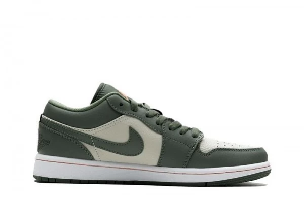 Air Jordan 1 Low Military Green Sneakers Reps - 553558-121 | good reps ret for shoes