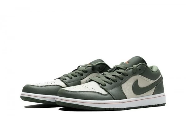 Air Jordan 1 Low Military Green Sneakers Reps - 553558-121 | good reps ret for shoes