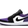 Air Jordan 1 Low Court Purple Sneakers Reps - 553558-125 | best replica sneaker ret sites