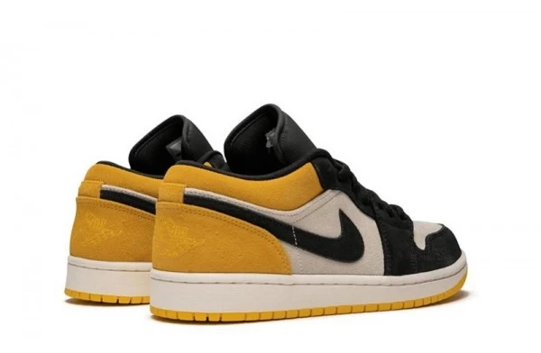 Air Jordan 1 Low University Gold Black Sneakers Reps - 553558-127 | good reps ret for shoes