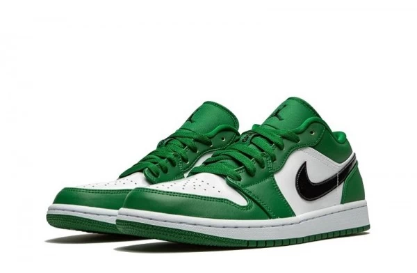 Air Jordan 1 Low Pine Green Sneakers Reps - 553558-301 | buy reps sneakers website