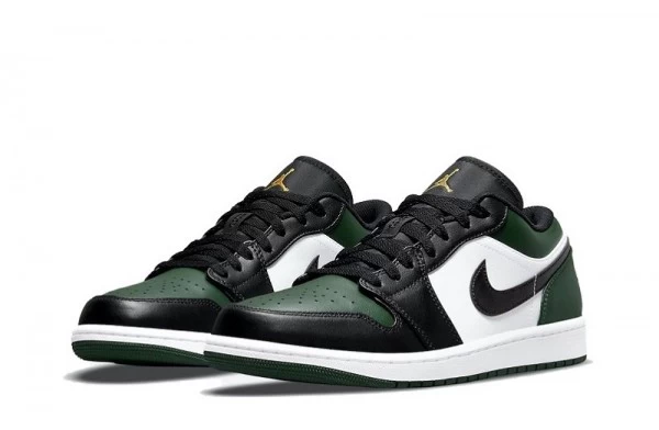Air Jordan 1 Low Green Toe Sneakers Reps - 553558-371 | buy reps ret sneakers website