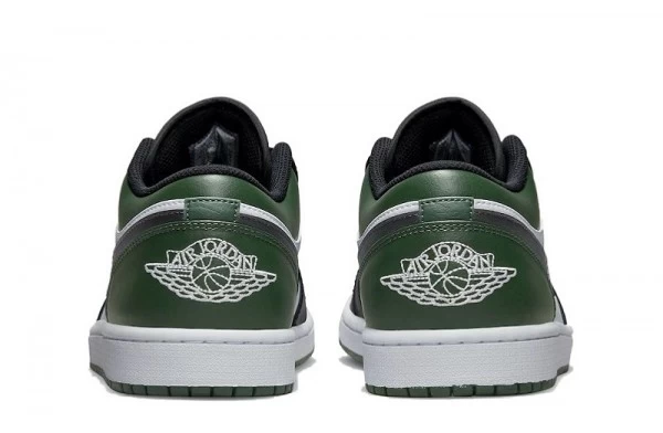 Air Jordan 1 Low Green Toe Sneakers Reps - 553558-371 | buy reps ret sneakers website