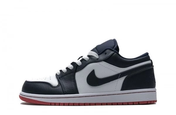 Air Jordan 1 Low Obsidian Ember Glow Sneakers Reps - 553558-481 | good reps ret for shoes