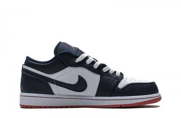 Air Jordan 1 Low Obsidian Ember Glow Sneakers Reps - 553558-481 | good reps ret for shoes