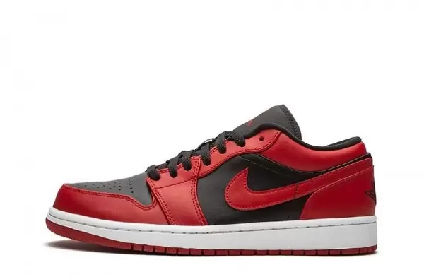 Air Jordan 1 Low Reverse Bred Sneakers Reps - 553558-606 | best replica sneaker sites