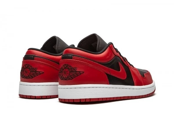 Air Jordan 1 Low Reverse Bred Sneakers Reps - 553558-606 | best replica sneaker sites