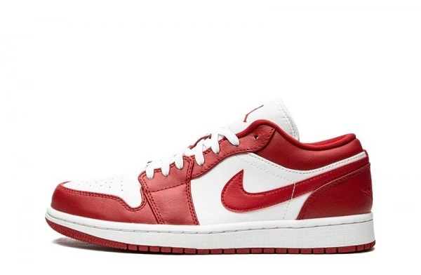 Air Jordan 1 Low Gym Red White Sneakers Reps - 553558-611 | sneaker rep ret websites