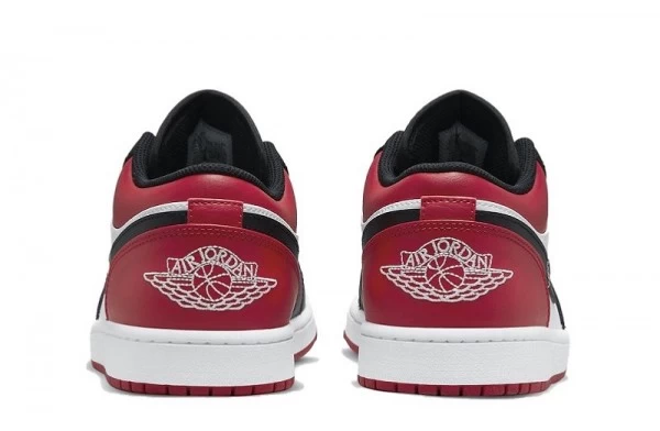 Air Jordan 1 Low Bred Toe Sneakers Reps - 553558-612 | sneaker rep ret websites