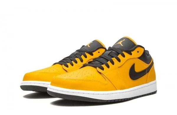 Air Jordan 1 Low University Gold Black Sneakers Reps - 553558-700 | good reps for shoes