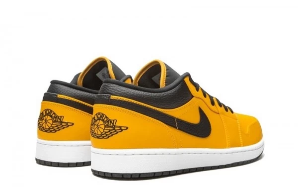 Air Jordan 1 Low University Gold Black Sneakers Reps - 553558-700 | good reps for shoes