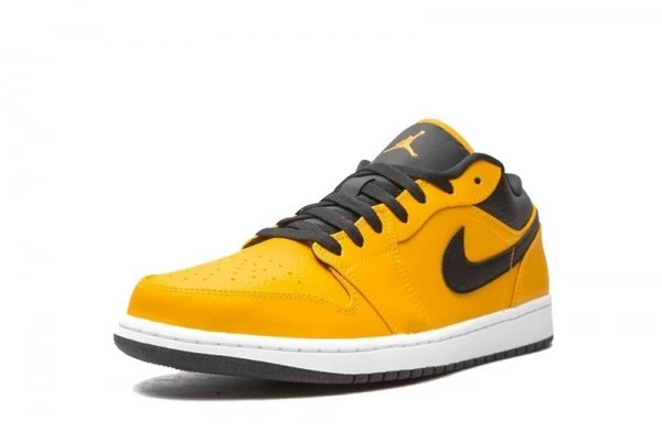 Air Jordan 1 Low University Gold Black Sneakers Reps - 553558-700 | good reps for shoes