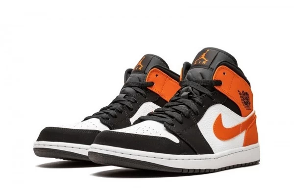 Air Jordan 1 Mid Shattered Backboard Starfish Sneakers Reps - 554724-058 | good reps for shoes