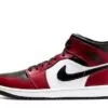 Air Jordan 1 Mid Chicago Toe Sneakers Reps - 554724-069 | buy reps sneakers website
