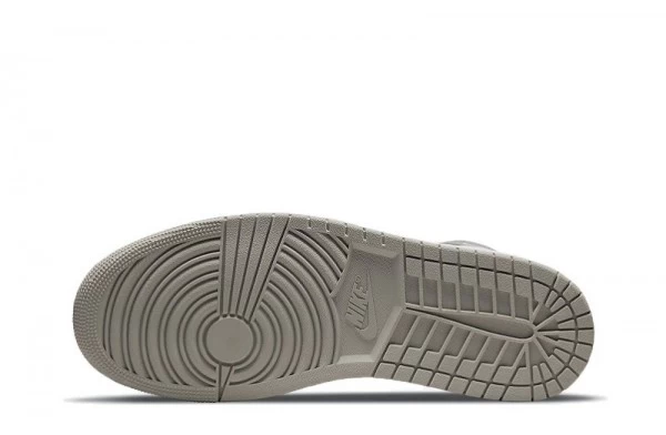 Air Jordan 1 Mid Linen College Grey Sneakers Reps - 554724-082 | best replica sneaker sites