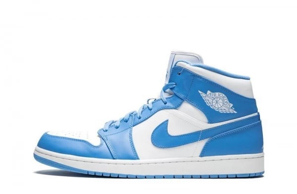 Air Jordan 1 Mid UNC Sneakers Reps - 554724-106 | best replica sneaker sites