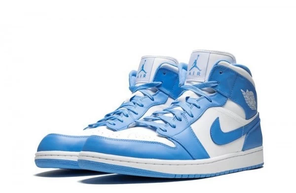 Air Jordan 1 Mid UNC Sneakers Reps - 554724-106 | best replica sneaker sites