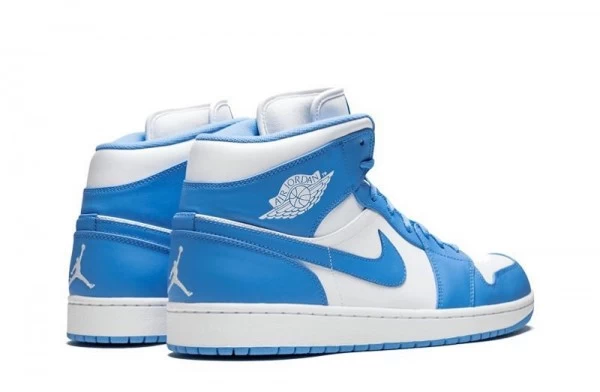 Air Jordan 1 Mid UNC Sneakers Reps - 554724-106 | best replica sneaker sites