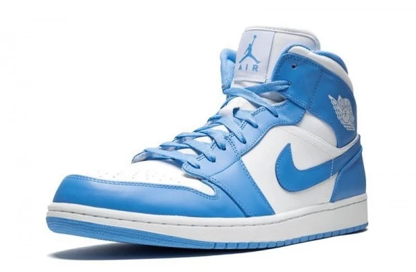 Air Jordan 1 Mid UNC Sneakers Reps - 554724-106 | best replica sneaker sites