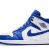 Air Jordan 1 Mid Hyper Royal Sneakers Reps - 554724-114 | best replica sneaker sites