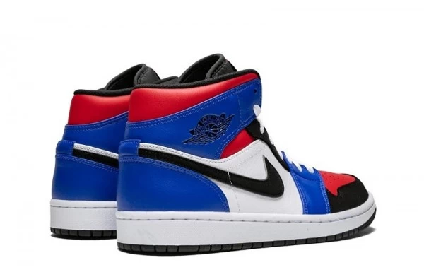 Air Jordan 1 Mid Top 3 Sneakers Reps - 554724-124 | good reps for shoes,ret sneakers